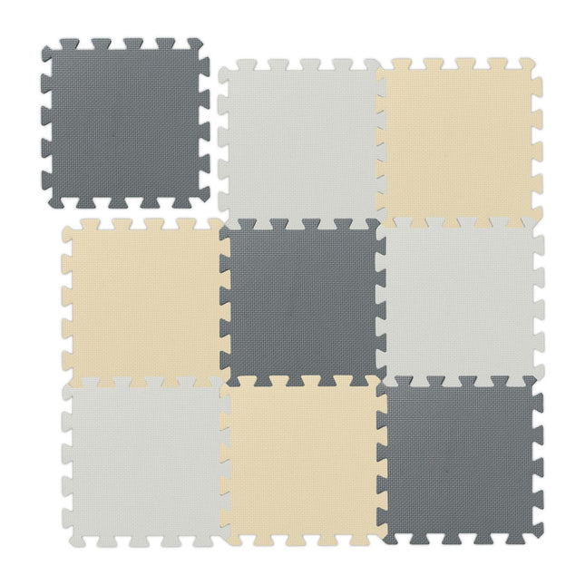 Puzzle Play Mat, EVA Foam, 3-Color Set