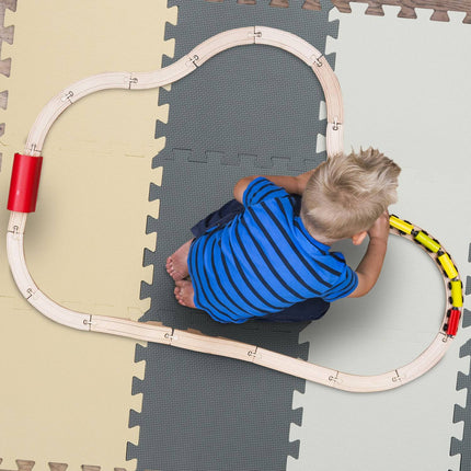 Puzzle Play Mat, EVA Foam, 3-Color Set