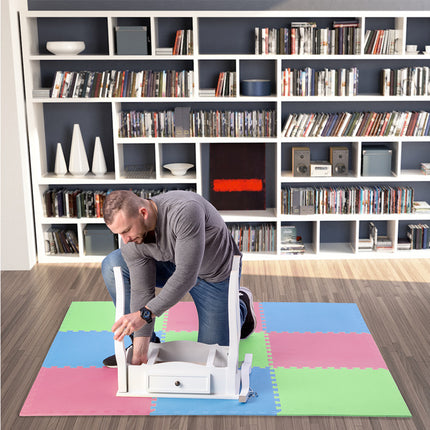 Puzzle Protective Mat, Multipack, 60x60x1.0 cm, 9 Pcs Set