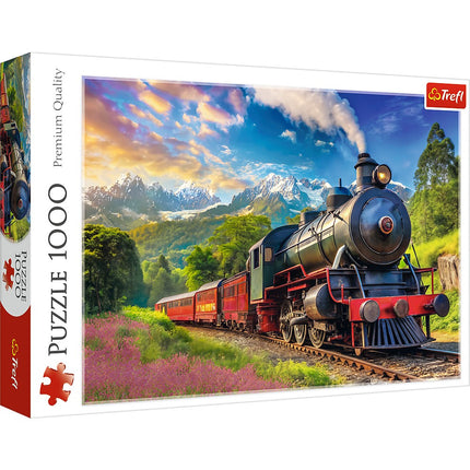 Puzzle Train Journey, 1000 Pieces, Fun for All Ages