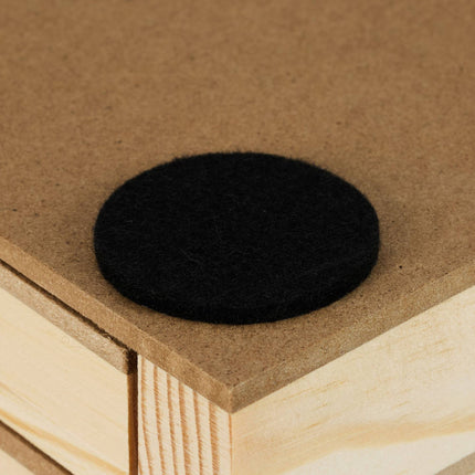 Puzzle board with 4 drawers