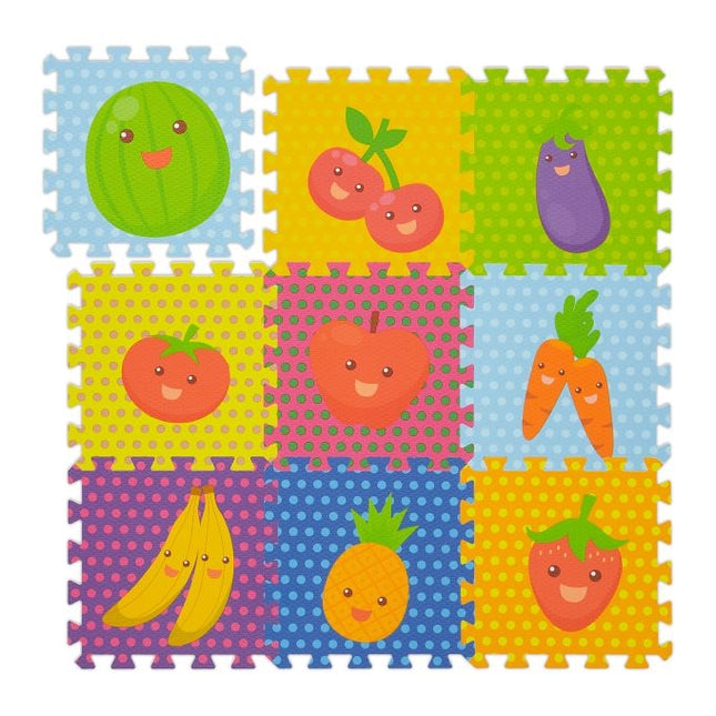 Puzzle mat Fruit