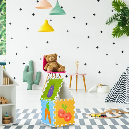 Puzzle mat Fruit