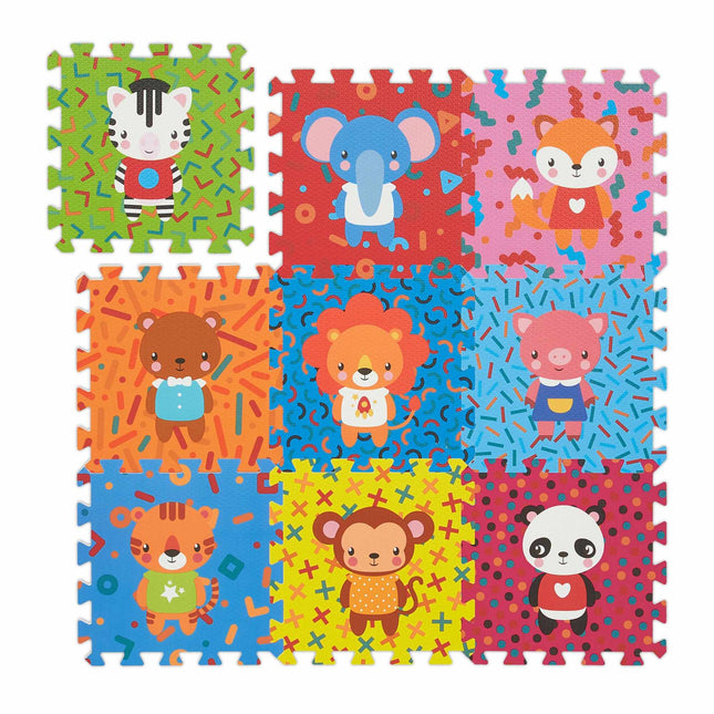 Puzzle mat for animals