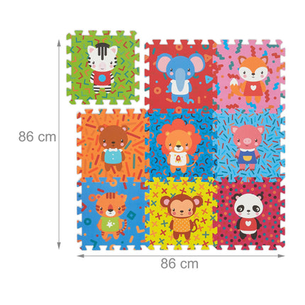 Puzzle mat for animals