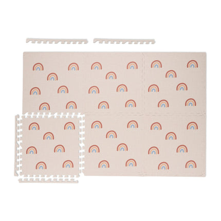 Puzzle mat rainbow 6 parts