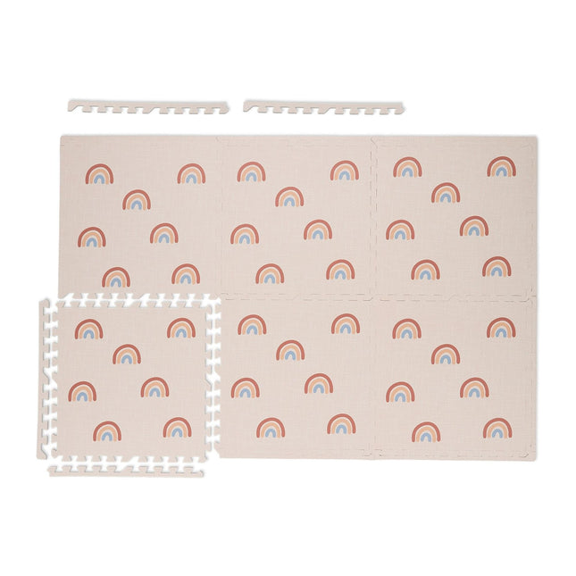 Puzzle mat rainbow 6 parts
