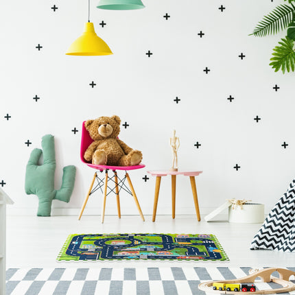 Puzzle mat street