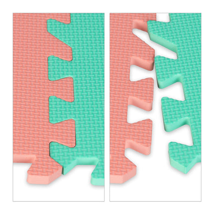 Puzzle mat with numbers