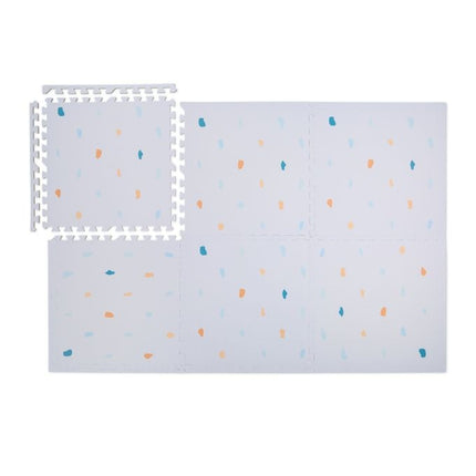 Puzzle mat with pattern