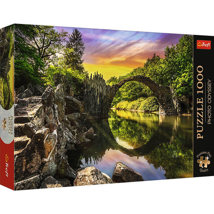 Puzzle of Rakotz Bridge, Kromlau, Germany – 1000 Pieces