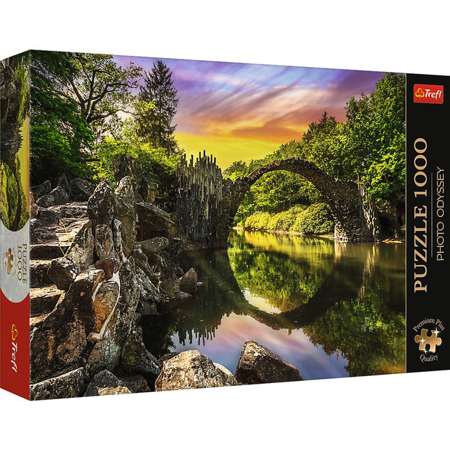 Puzzle of Rakotz Bridge, Kromlau, Germany – 1000 Pieces