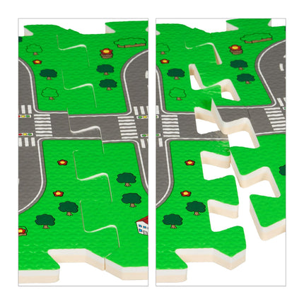 Puzzle road