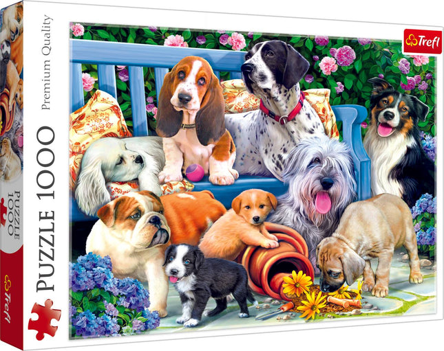 Puzzles for Kids, 1000 Pieces, Puppy Theme