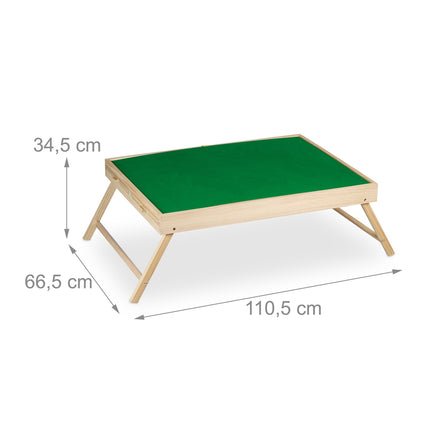 Puzzle table with 4 drawers