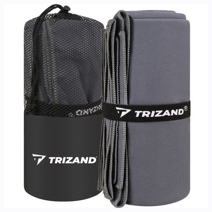 Quick-Drying Microfiber Towel, 180x100cm, Dark Gray