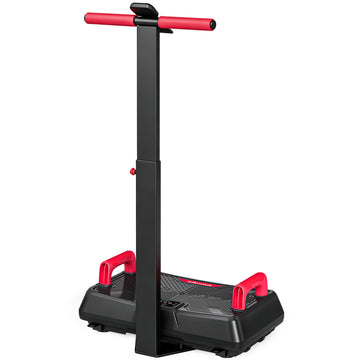 Quiet Vibration Plate with Adjustable Handles & Seat