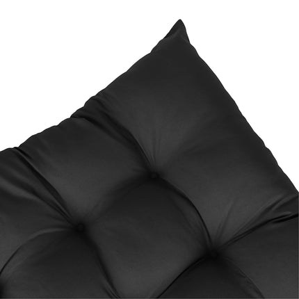 Quilted Chair Cushions with Ties, 4-Pack