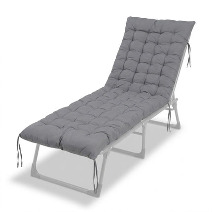 Quilted Garden Bench Cushion with Ties, Thick Filling
