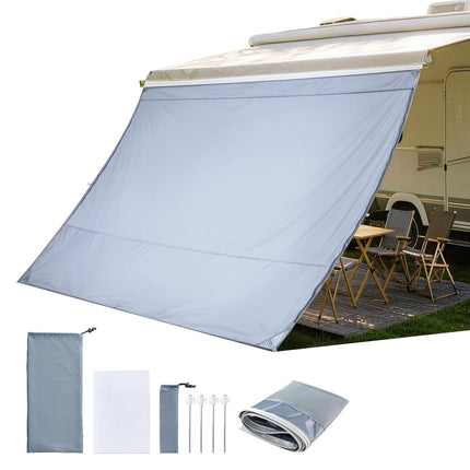 RV Awning Sun Shade Screen 2 x 2.8 m, UV50+ Cover
