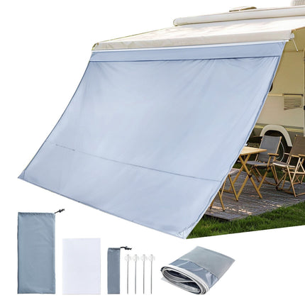 RV Awning Sun Shade Screen 2 x 3.3 m, Fits 3.5 m, UV50+