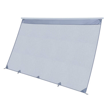 RV Awning Sun Shade Screen, 2 x 3.3 m Mesh, Fits 3.5 m