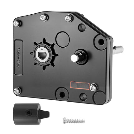 RV Fifth Wheel Landing Gear Box, Steel, 6000 lb, Black