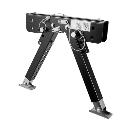 RV Step Stabilizer Kit, Adjustable 3–15 in Steel