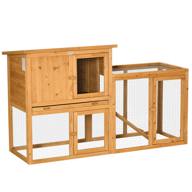 Small animal shelter, Outdoor/Indoor, 141 x 60 x 86 cm, Orange
