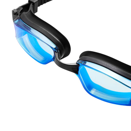 Racing Swimming Goggles, Blue, Anti-Fog, UV Protection