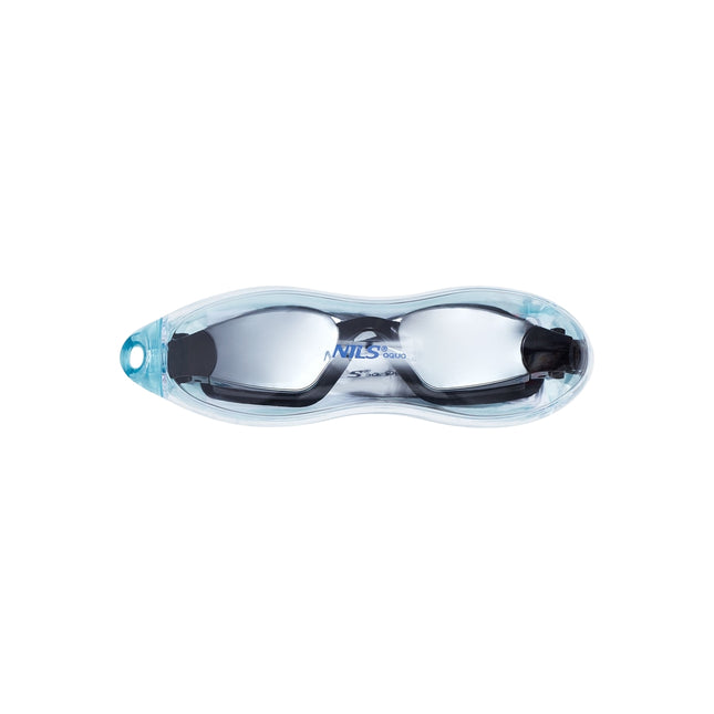 Racing Swimming Goggles, Gray, Anti-Fog, UV Protection