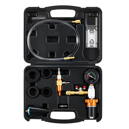 Radiator Coolant Vacuum Refill Kit with Gauge and Adapters