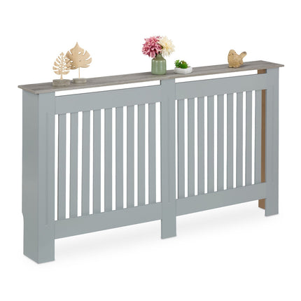 Radiator Cover with Wood Shelf – Modern Design