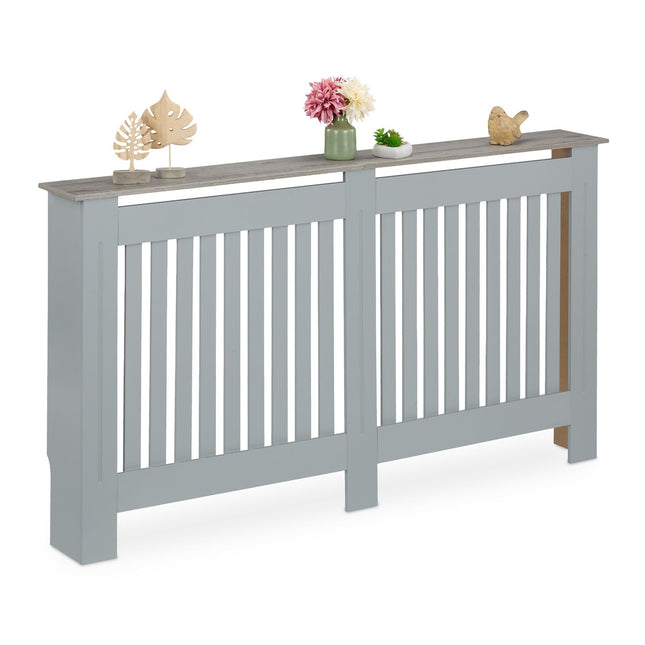 Radiator Cover with Wood Shelf – Modern Design