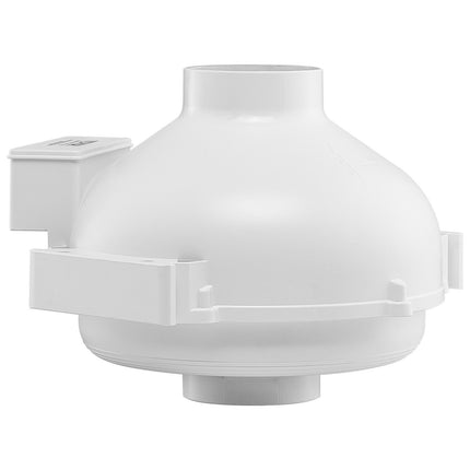 Radon Mitigation Fan 4–4.5 in, 190 CFM, 2 Couplers