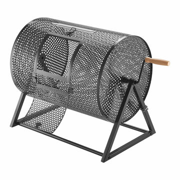 Raffle Ticket Spinner Drum, Holds 5000 Tickets, Black