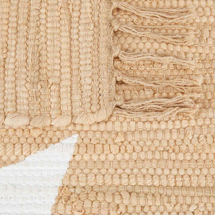 Rag rug motif star