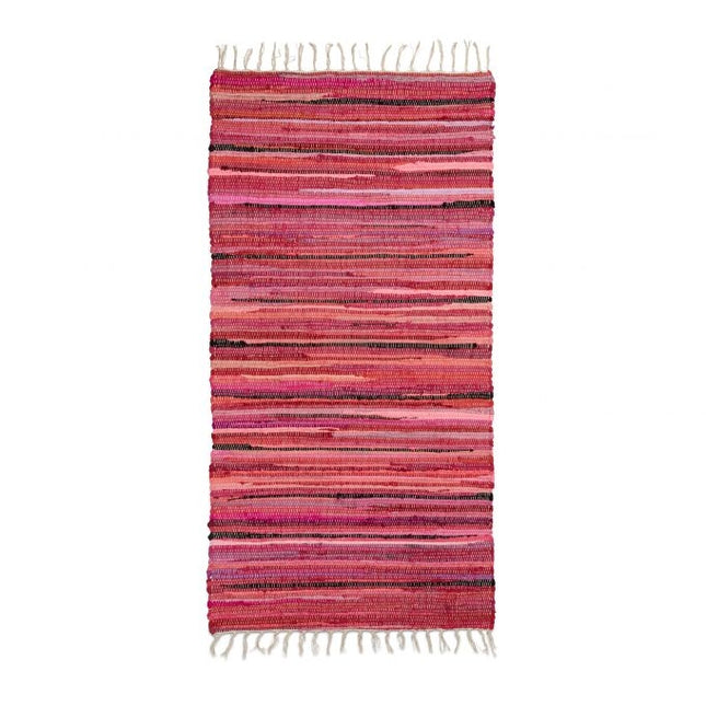 Rag rug multicolored