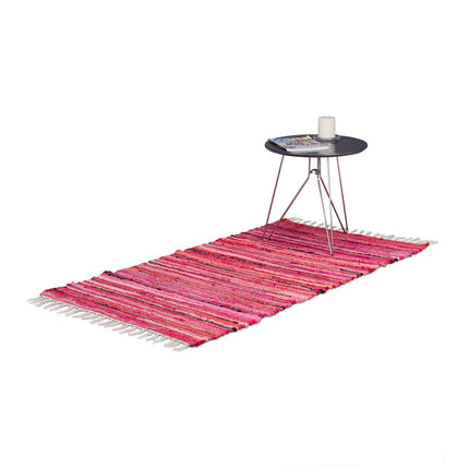 Rag rug multicolored