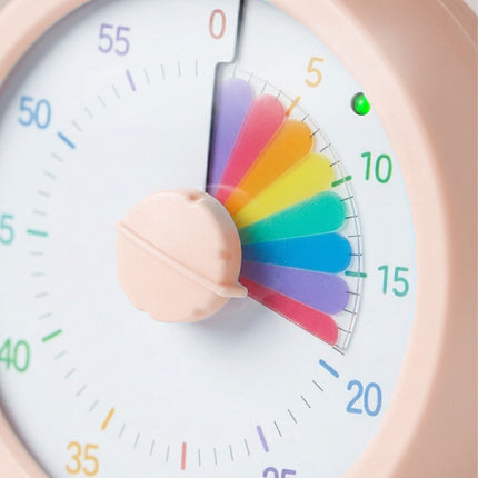 Rainbow Timer with Adjustable Volume – 60-Min Countdown