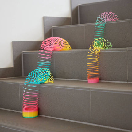 Rainbow spiral set of 4