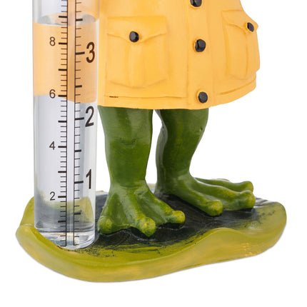 Rain gauge frog