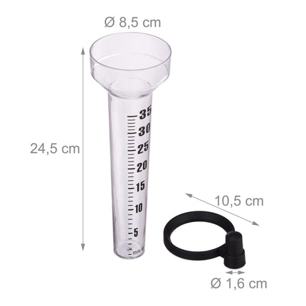 Rain gauge set of 2