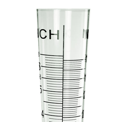 Rain gauge set of 2 with wall mount