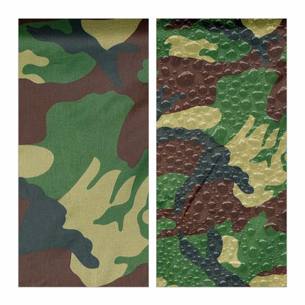 Rain poncho with multiple uses 3 in 1 camouflage