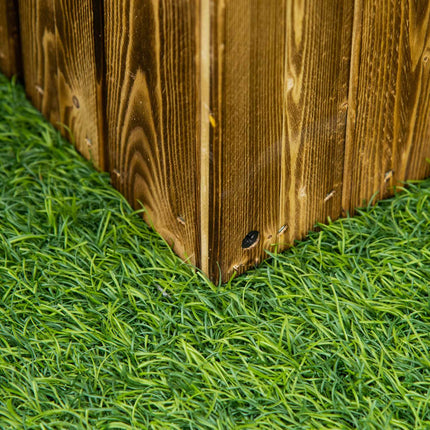 Raised bed pot, spruce, 80x33x30 cm - Herbs & Vegetables