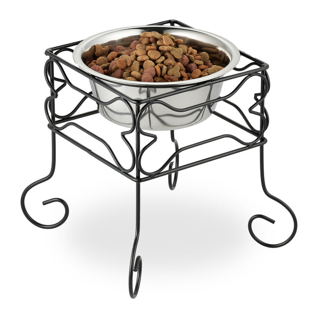 Raised Dog Bowl Stand, 1500 ml, Stainless Steel