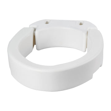 Raised Toilet Seat Riser, 300 lb, 3.5 in Lift, Elongated
