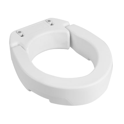 Raised Toilet Seat Riser, 3.5 in Lift, 300 Lb, Round