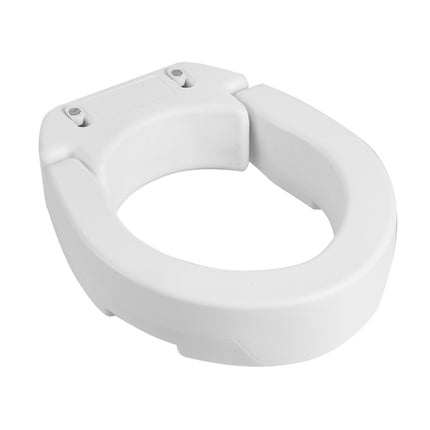 Raised Toilet Seat Riser, 3.5 in Lift, 300 Lb, Round